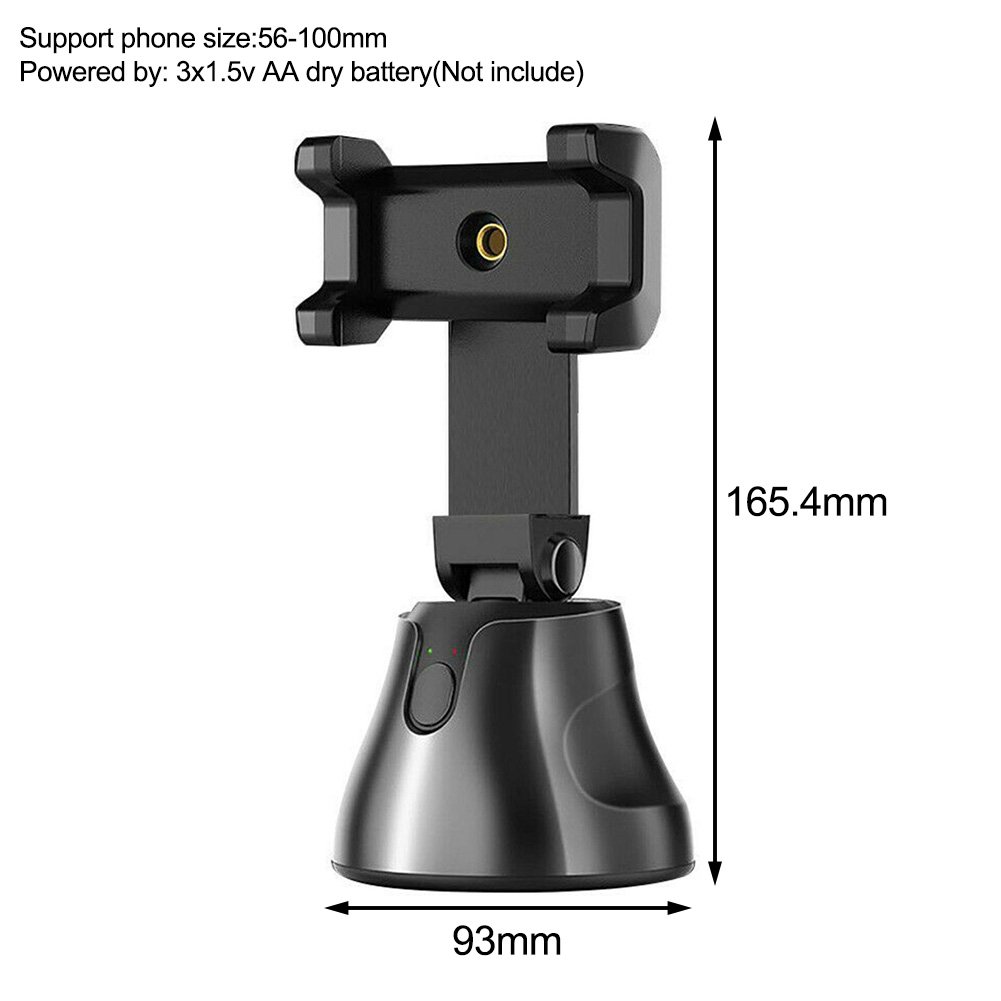 Selfie Stick 360 Degree Rotation Facial + Object Auto Tracking Camera ...