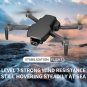 RC Quadcopter Foldable Helicopter GPS 4K Camera Drone L108 +3 batteries (black)