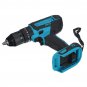 3-in-1 Electric Cordless Impact Drill 18V Electric Screwdriver Power Drill Tool