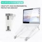 Multifunctional Foldable Three-in-one Laptop PC Stand (Grey White)
