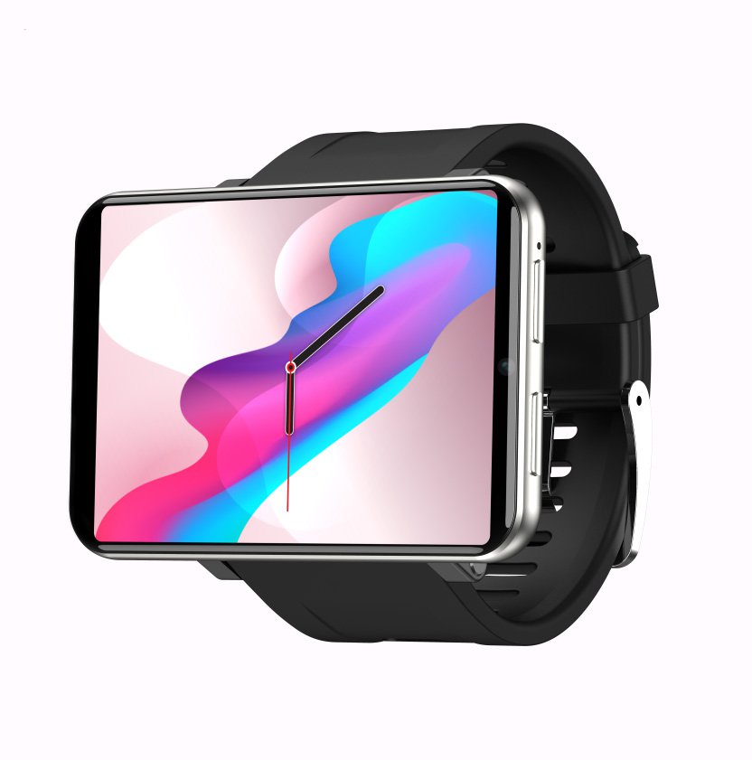 2.86-inch Android Smartwatch 4G Phone 3GB + 32GB + 5MP camera (Silver)