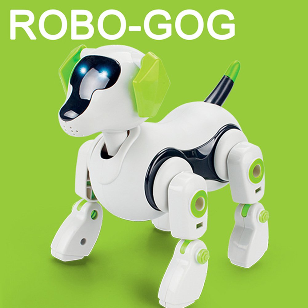 ROBO-GOG Remote Control Electronic Robot Dog With Light Sound for Kids
