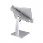 Aluminum Alloy Desk Tablet Stand Display Base Adjustable Bracket Holder Compatible for iPad (silver)