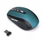 6 -Key Wireless Gaming Mouse 2.4 gHz USB Receiver (Green)