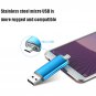 Stainless Steel micro USB Android Smartphone Flash Drive OTG Computer Dual-Use U-disk