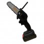 4-inch Mini Pruning Electric Chainsaw For Fruit Tree Garden Trimming (black)