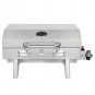 ZOKOP TG-5U Square Stainless Steel BBQ GAs Grill (Silver)