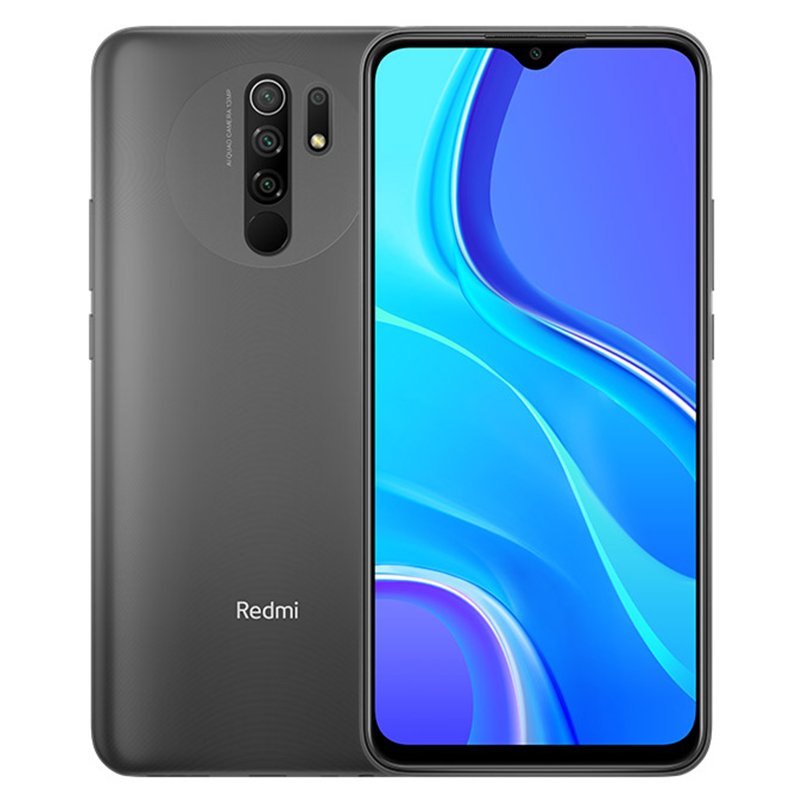 6.53-inch Original Xiaomi Redmi 9 Global Android Smartphone 4GB+64GB (black)