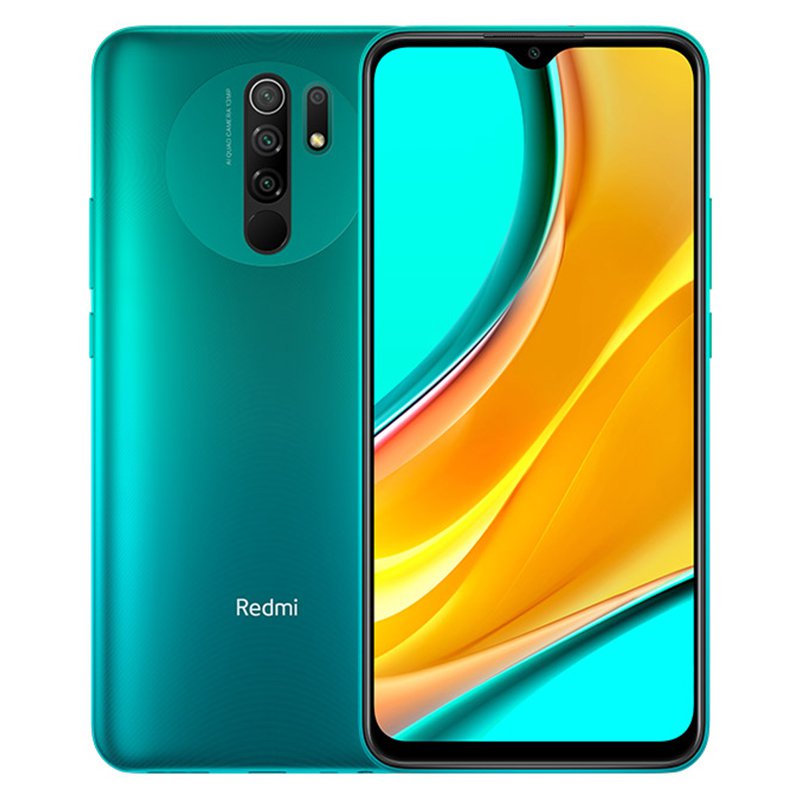 6.53-inch Xiaomi Redmi 9 Global ROM Android Smartphone 4GB+128GB (Aurora Green)