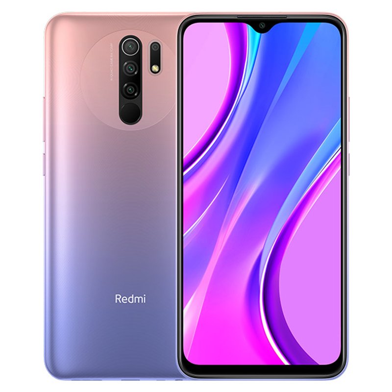 6.5-inch Xiaomi Redmi 9 Global ROM Android Smartphone 6GB+128GB+Fingerprint Recognition(Pink)