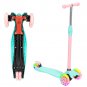 Kids 3-speed Non-foldable Toddlers Scooter (Blue pink)
