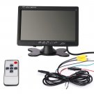 GT-711 7-inch TFT LCD Wired Car Monitor Rearview Camera and DVD VCD or TV