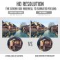 VIVIBRIGHT F20 Android 4K UHD Smart Home LED LCD Home Projector 1GB+8GB(black)EU regulations