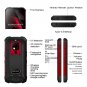 CONQUEST S16 Rugged Android WiFi Smartphone 8GB + 128GB IP68 Shockproof Waterproof (red)