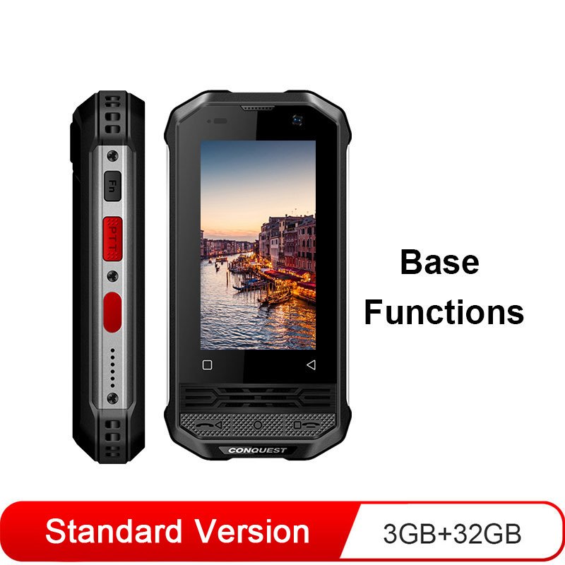 Conquest F2 Rugged Mini IP68 Android Smartphone 3GB + 32GB Standard Edition