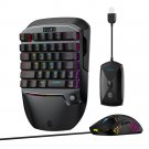 GameSir VX2 Single Hand Wireless Gaming Keyboard with Mouse For Xbox/PS3/PS4/Switch/PC (black)