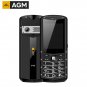 2.8-inch AGM M5 Unlocked Rugged Type C Android Mobile Phone 1GB+8GB(black)