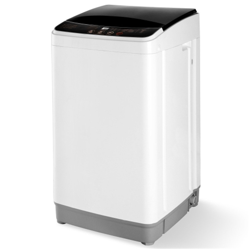 Portable Automatic Washing Machine 8 Lbs. Load Capacity with 10 Washing Programs (white) **[US]**
