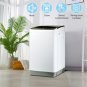 Portable Automatic Washing Machine 8 Lbs. Load Capacity with 10 Washing Programs (white) **[US]**