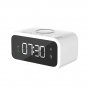 Wireless Fast Charging Luminous LED Alarm Clock (White)