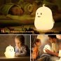 USB Rechargeable Cute Penguin Night Light Remote Controlled Color-Changing Luminous LED Baby Lamp