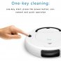 Bowai Fully Rechargeable Robot Vacuum Cleaner Floor Sweeper (Cool black)