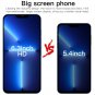 New Unlocked i13Pro MAX 6.3-inch FHD Screen Android Smartphone 1GB+8GB (black) US plug