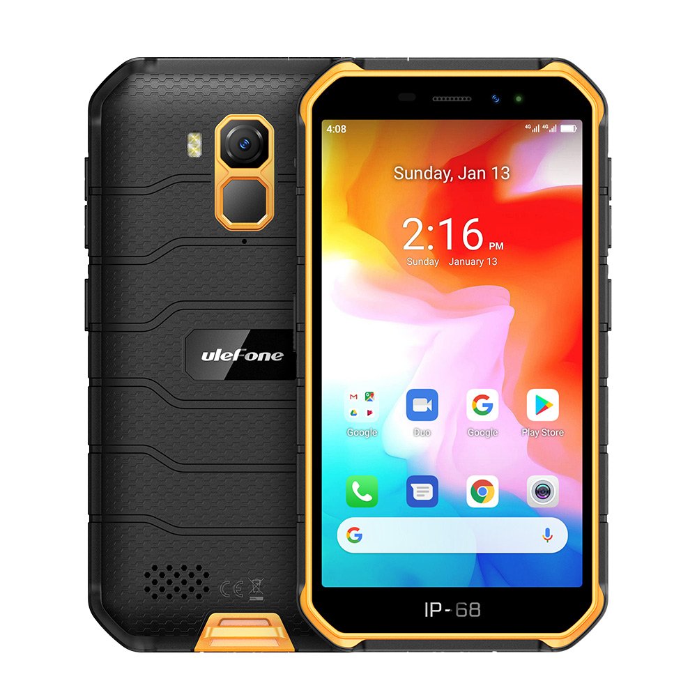 New Unlocked Ulefone Armor X7 5-inch Rugged Android Smartphone 2GB+16GB(Orange)