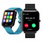 New 1.54-inch Zeblaze GTS Android Smartwatch Health monitor MP3 Dual Bluetooth connectivity (Blue)