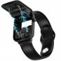 1.54-inch X8 TWS Sports Bracelet Bluetooth Wireless Headset 2-in-1 Android Smartwatch
