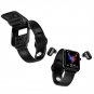 1.54-inch X8 TWS Sports Bracelet Bluetooth Wireless Headset 2-in-1 Android Smartwatch