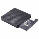 External USB 3.0 Optical Drive DVD RW CD Burner Reader Player For PC or Laptop (Black)[