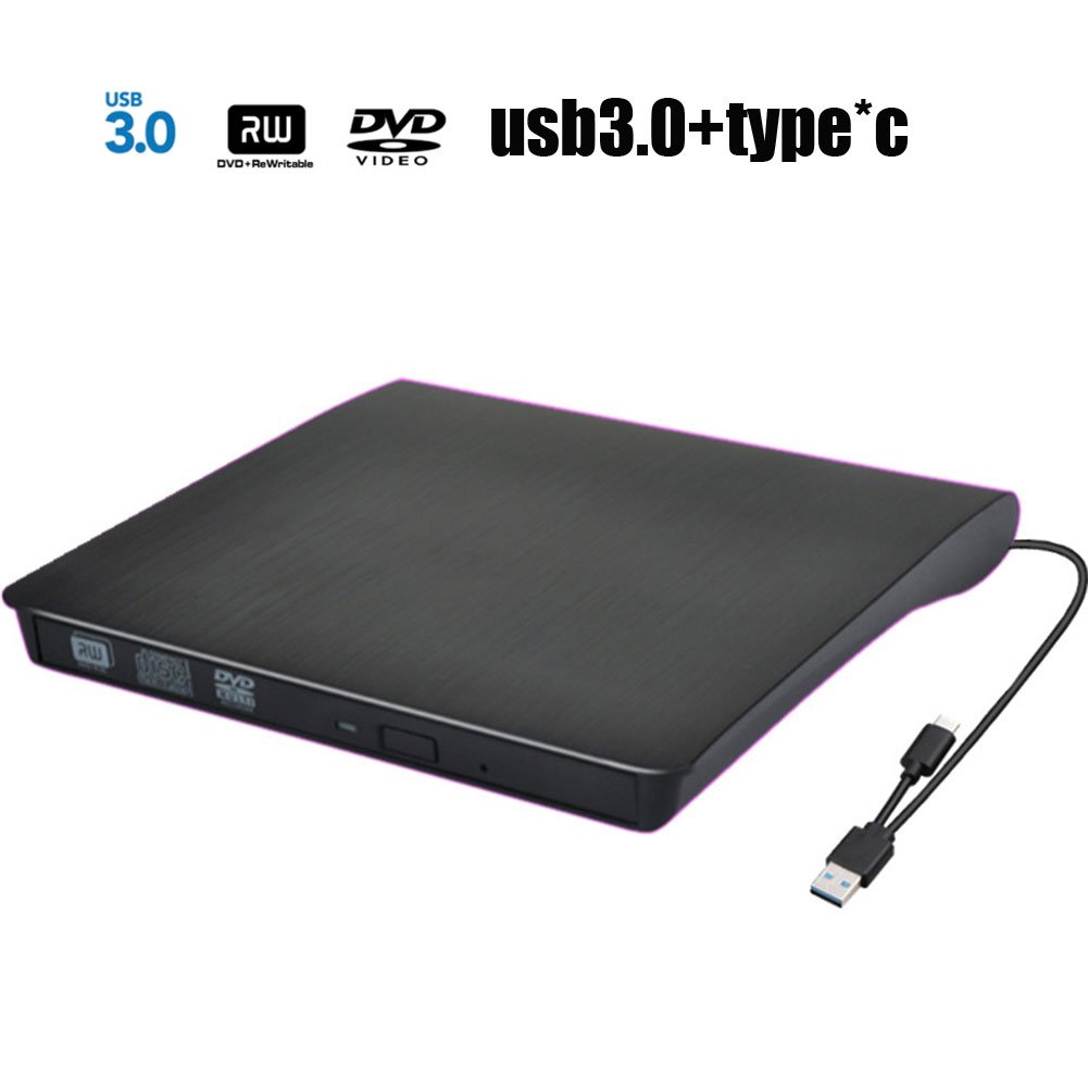 Ultra-slim Portable Optical Drive USB3.0+type x C