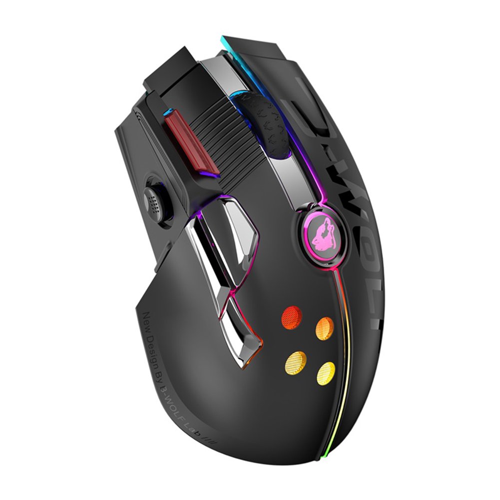 X6 Dual Mode High Precision Mechanical Gaming Mouse (Black)