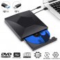 USB3.0 Type-C External DVD Drive DVD/CD Player Read-write Recorder For Desktop Notebook(black)