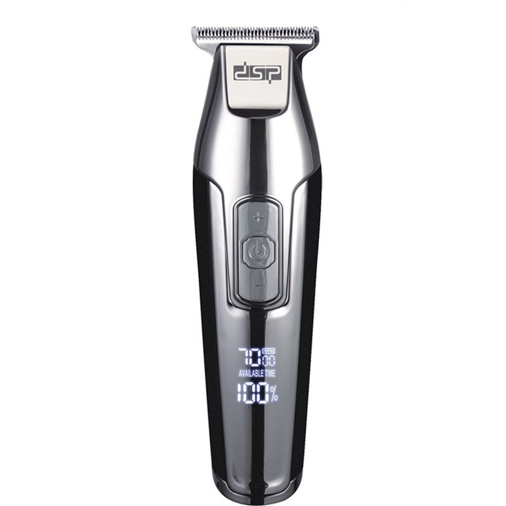DSP Professional 90286 Plus USB Charging Electric Hair Clippers and Shaver Set (silver)