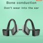 TWS Wireless Waterproof Bone Conduction Open-Ear Headset Bluetooth 5.0 (Dark Grey)