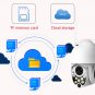 Cloud Storage Wireless 4X Digital Zoom Speed Dome CCTV Outdoor Surveillance Camera