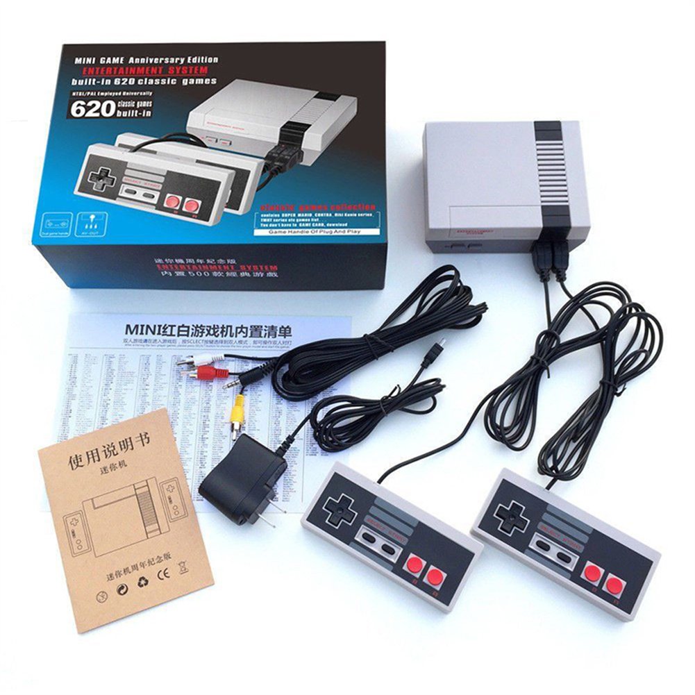 Handheld Retro Classic Mini NES Game Console Built-in 620 Games (US plug)