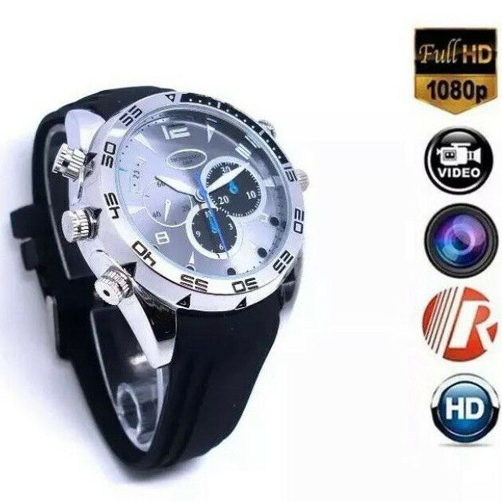 W500 16GB 12MP FHD 1080p Action Cam Smartwatch
