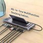 12-in-1 Docking Station Type-C USB3.0 Hub Adapter Base for Smartphones, Tablets and Laptops (Gray)