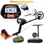 [US Direct] LCD 10-inch Metal Detector Recognition Mode Waterproof Treasure Finding Tool