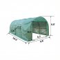 [US DIRECT] US Greenhouse Plant Growing Dome Tent (Green)