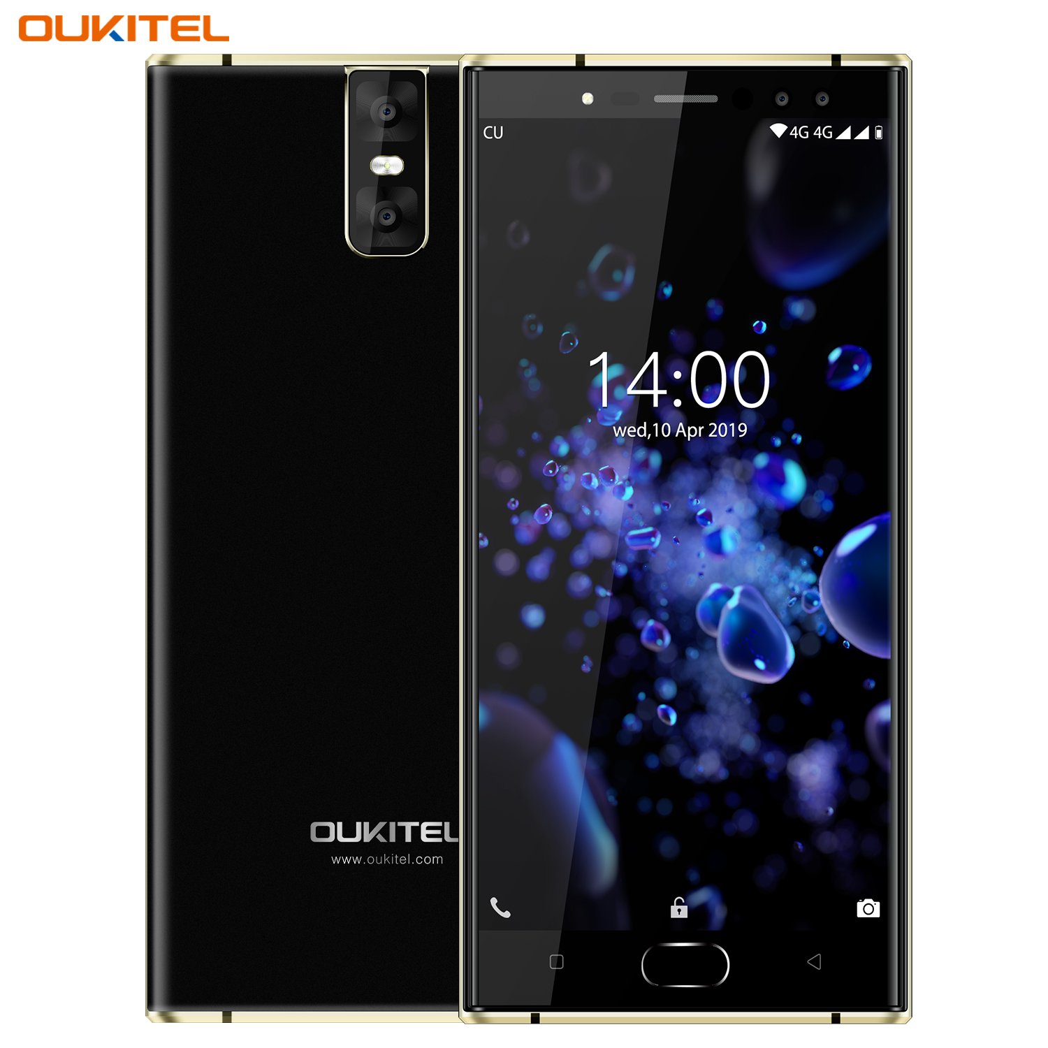 New Unlocked 5.5-inch OUKITEL K3 Pro Android 4G Smartphone 4GB+32GB (Black)
