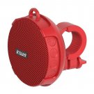 Portable IPX7 Waterproof Bicycle Speaker 10-hour Playing Time (red)