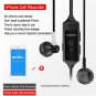 Waytronic BLE Wired Earphones Call Recording Voice Headset (black)