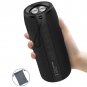 S51 Dual Pairing IPX5 Waterproof Outdoor Bluetooth Stereo Speaker (Black)