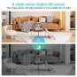 AS03 Mini Wi-Fi Infrared Night Vision Detection Cam with 2-Way Audio\Video for Home Security (black)
