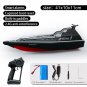 TY727 2.4GHz RC High-Speed Turbojet Pump Boat with Low Battery Alarm (black)