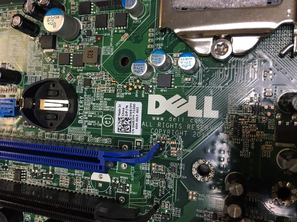 Dell Optiplex 7010 SFF Motherboard WR7PY LGA 1155 DDR3